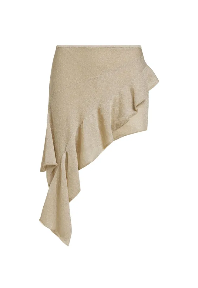 Women Lioness Fashion Skirts PALISADES MINI SKIRT Oyster Women Lioness Fashion Skirts PALISADES MINI SKIRT Oyster