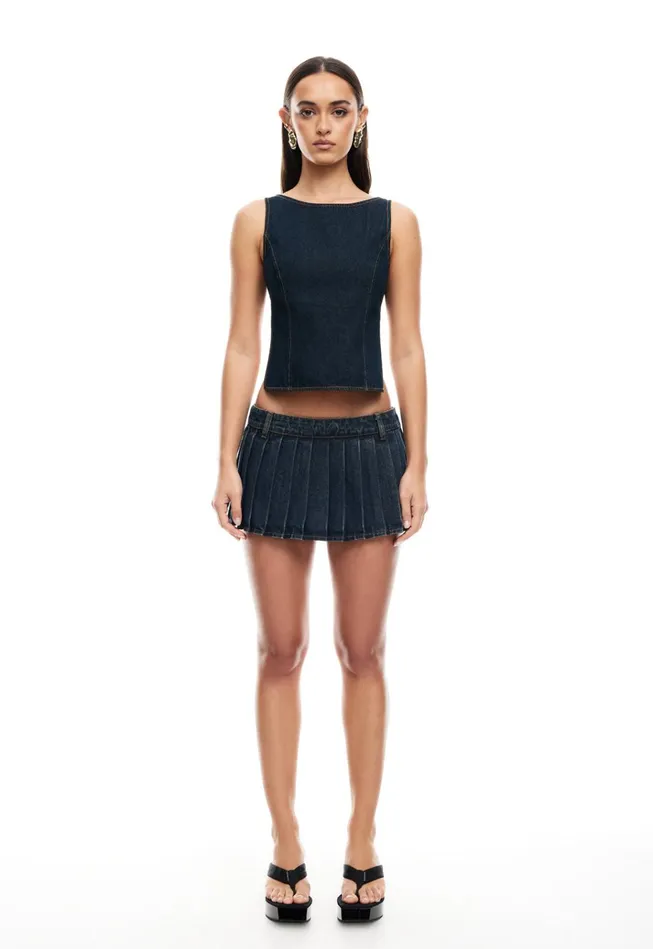 Women Lioness Fashion Skirts RIDER MINI SKORT Indigo