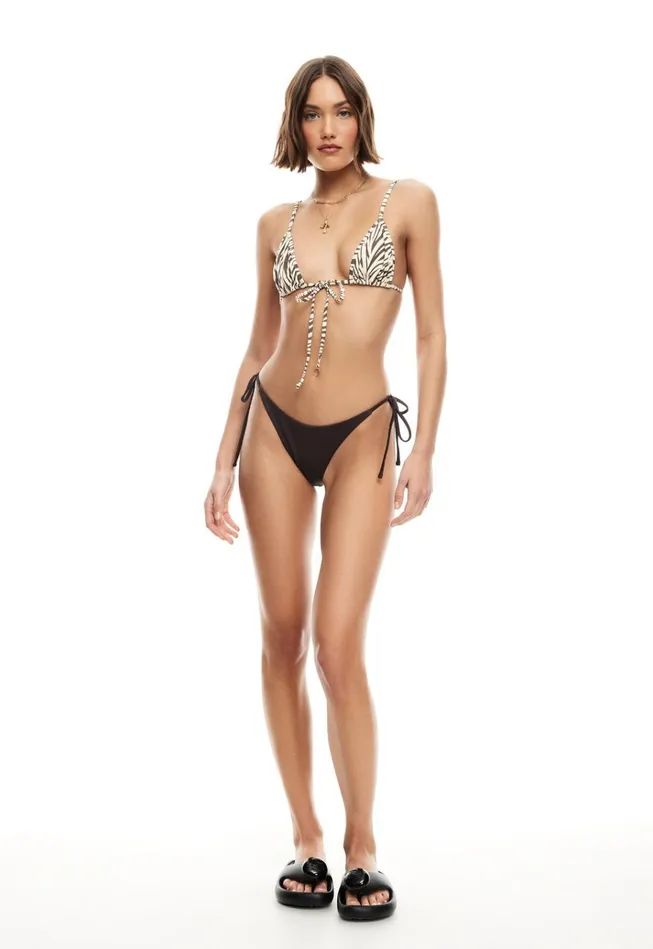 Women Lioness Fashion Swim RIO TIE BOTTOM Brown