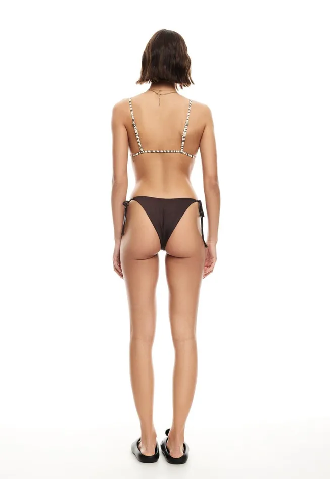 Women Lioness Fashion Swim RIO TIE BOTTOM Brown