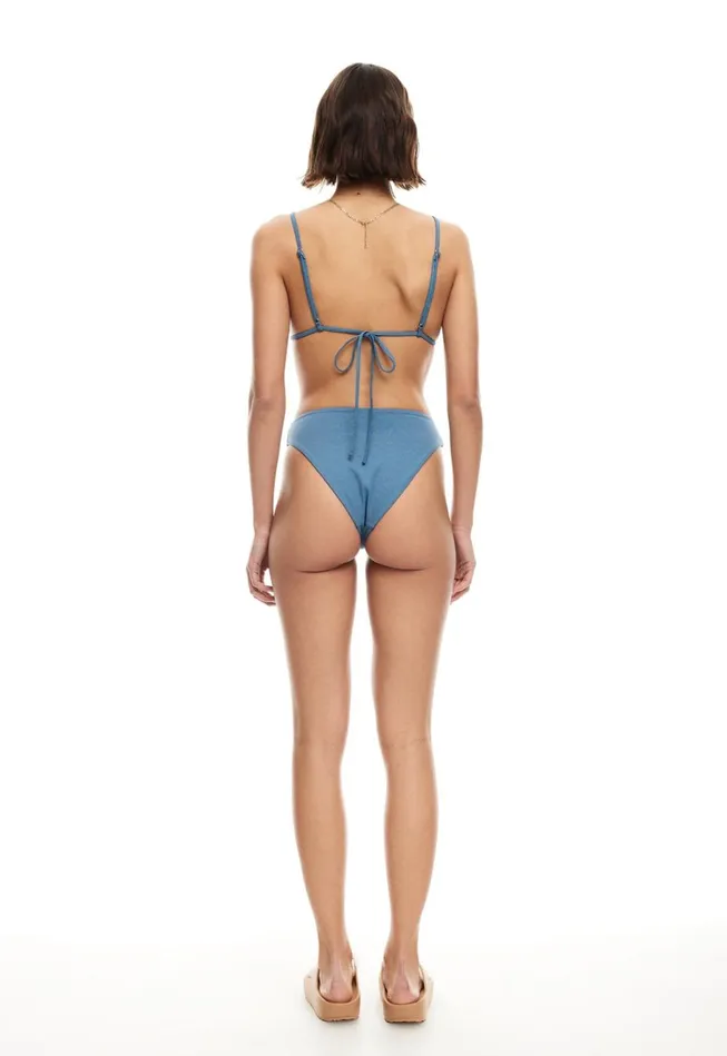 Women Lioness Fashion Swim SOULMATE BOTTOM Denim Blue