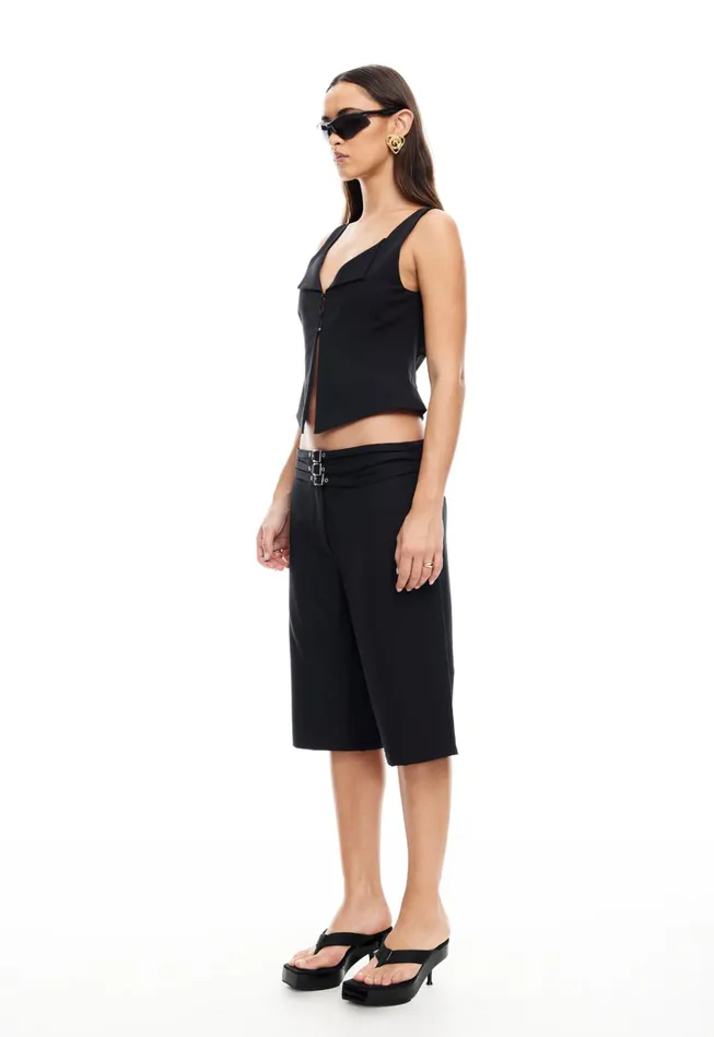Women Lioness Fashion Tops BACKSTAGE VEST Onyx Women Lioness Fashion Tops BACKSTAGE VEST Onyx