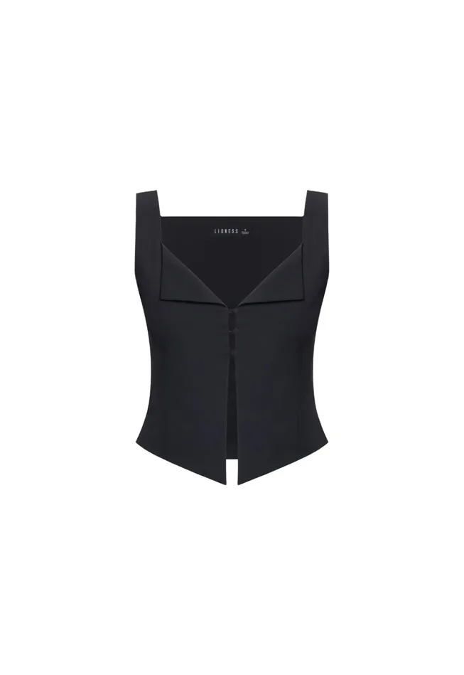 Women Lioness Fashion Tops BACKSTAGE VEST Onyx Women Lioness Fashion Tops BACKSTAGE VEST Onyx