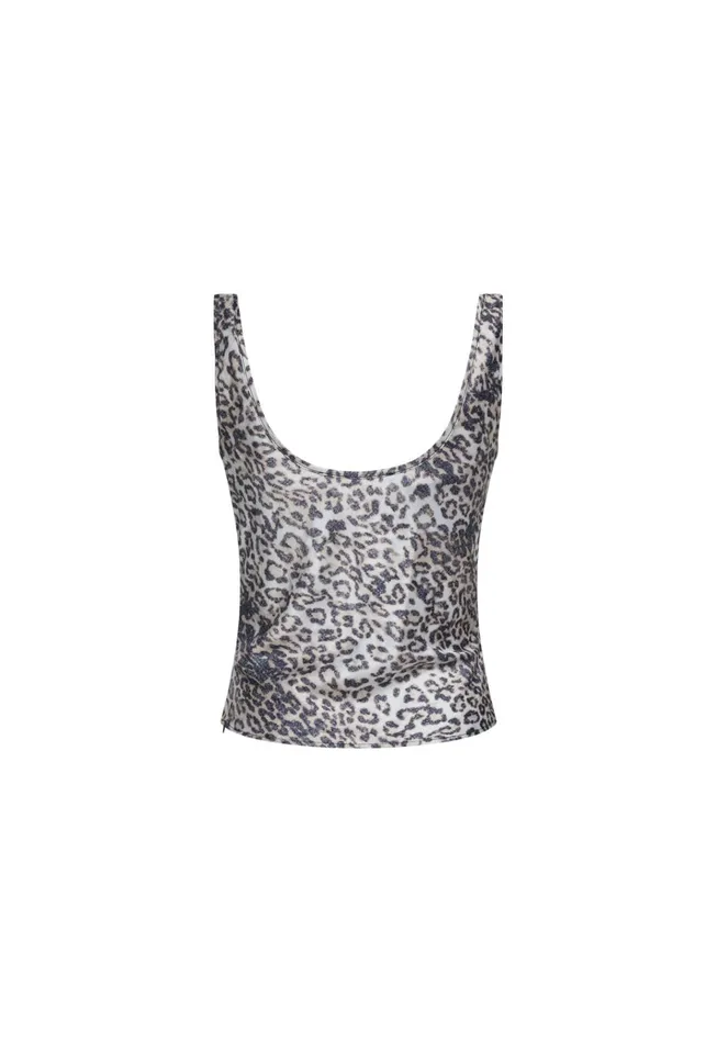Women Lioness Fashion Tops DELILAH TOP Leopard Fade Women Lioness Fashion Tops DELILAH TOP Leopard Fade