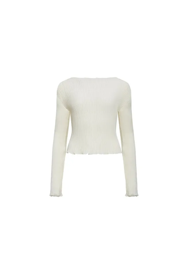 Women Lioness Fashion Tops FORD LONG SLEEVE TOP Ivory