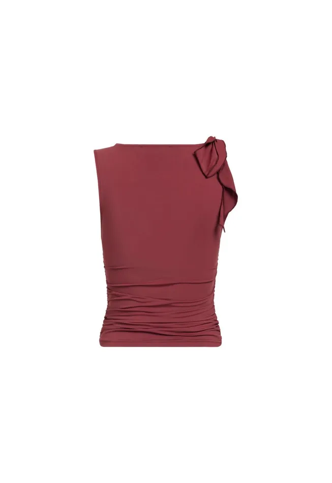 Women Lioness Fashion Tops RENDEZVOUS TOP Burgundy Women Lioness Fashion Tops RENDEZVOUS TOP Burgundy