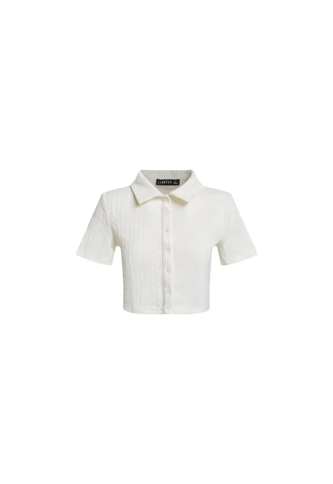 Women Lioness Fashion Tops WOLFGANG SHORT SLEEVE Ivory