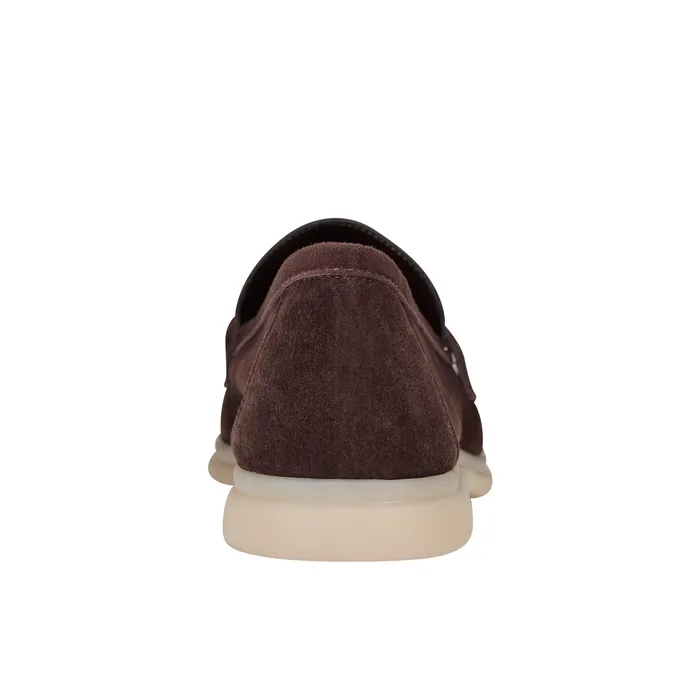 Women Loafers and Flats Marc Fisher Yanelli Casual Loafer Dark Brown Suede