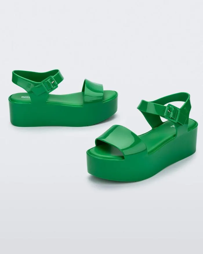 Women Mar Platform Green Melissa Platforms
