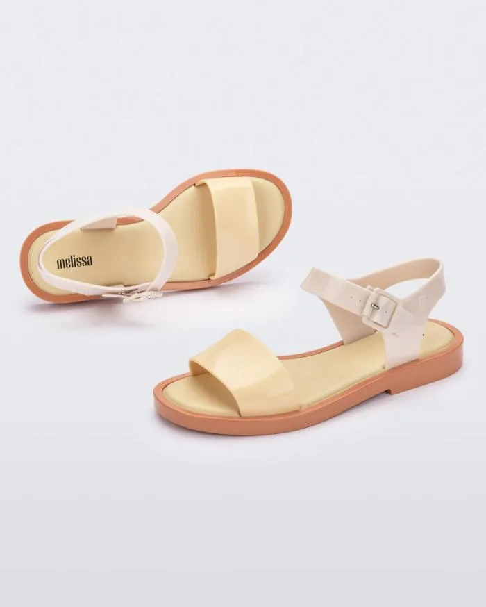 Women Mar Sandal Beigeyellow Melissa Sandals