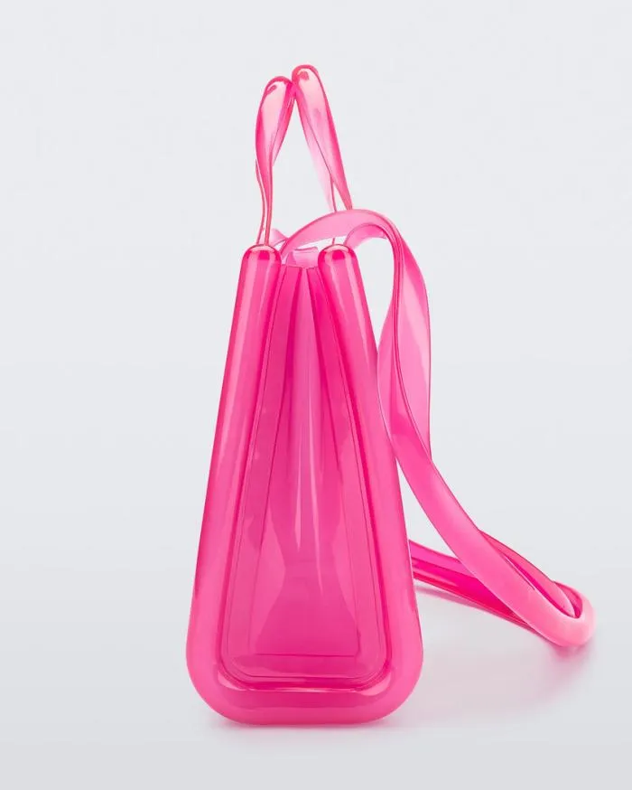 Women Medium Jelly Shopper Pink Melissa Handbags