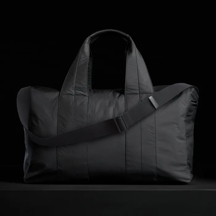 WOMENMEN James Perse DUFFEL BAGS Montecito Nylon Weekend Bag Black
