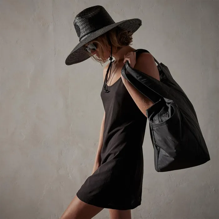 WOMENMEN James Perse DUFFEL BAGS Montecito Nylon Weekend Bag Black