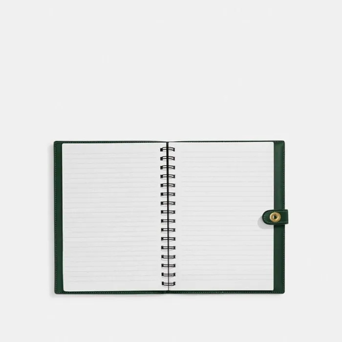 WomenMen Notebook Brassdark Pine Coach Tech and Travel