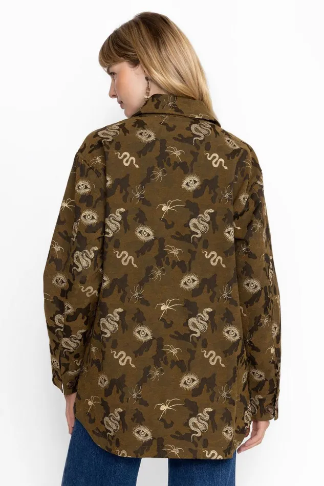 Women Outerwear Johnny Was SHIRT JACKET Mandella