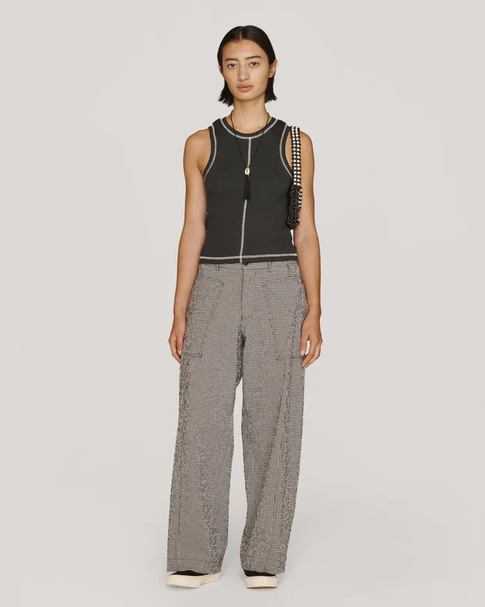 Women Peggy Trouser Navy YMC Trousers