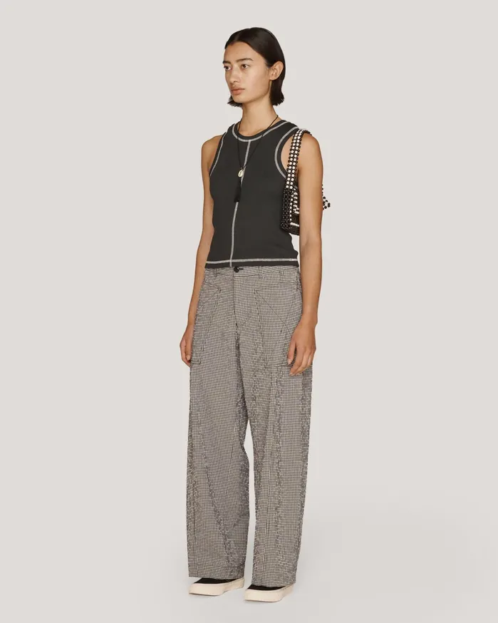 Women Peggy Trouser Navy YMC Trousers