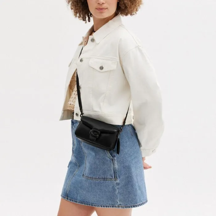 Women Pillow Tabby Shoulder Bag 18 Pewterblack Coach Shoulder Bags and Hobos Women Pillow Tabby Shoulder Bag 18 Pewterblack Coach Shoulder Bags and Hobos