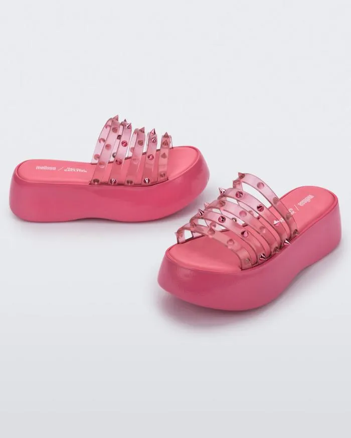 Women Punk Love Becky Pinktransparent Pink Melissa Platforms