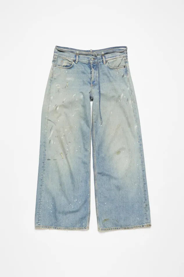 Women Regular Fit Jeans 8211 2004 Light Blue Acne Studios Jeans