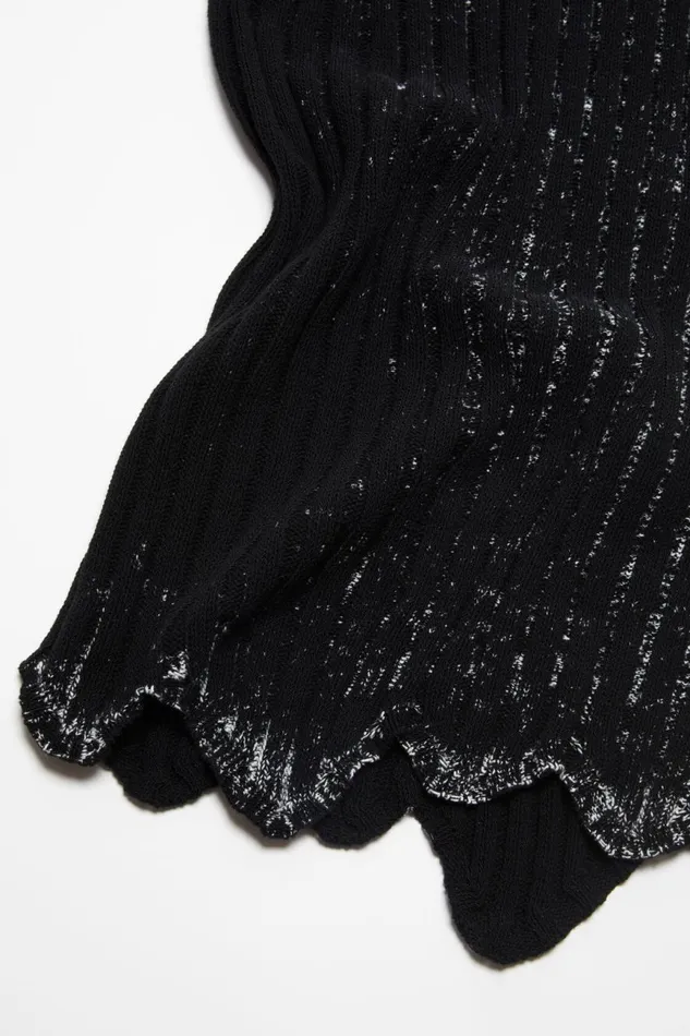 Women Rib Skirt Blackwhite Acne Studios Skirts