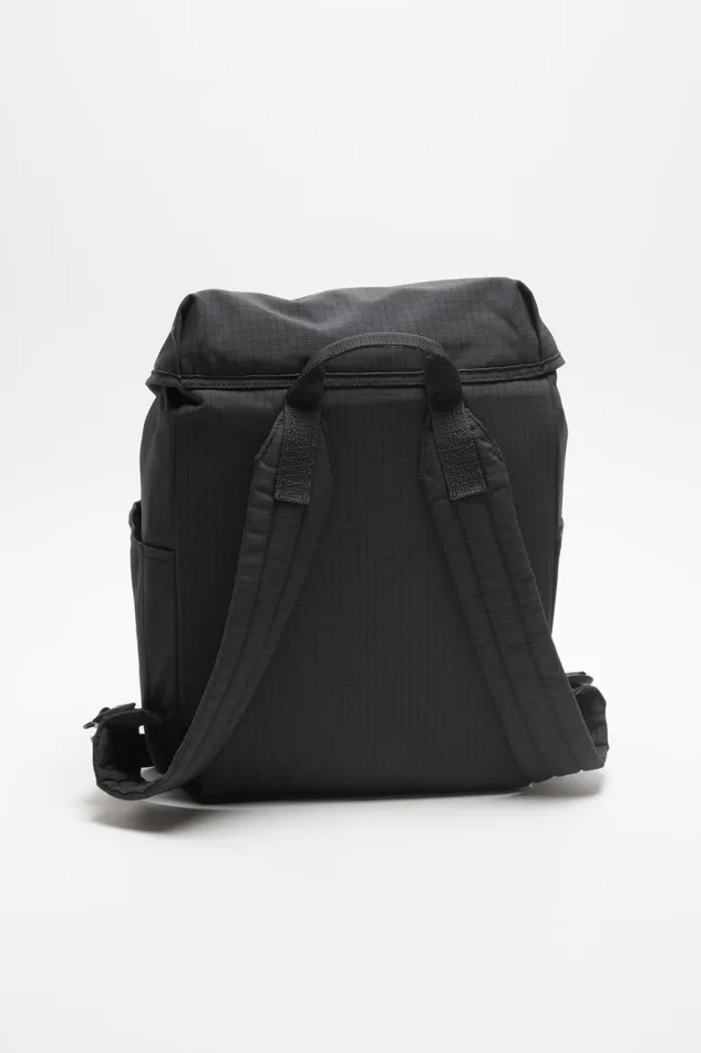 Women Ripstop Nylon Backpack Black Acne Studios Bags