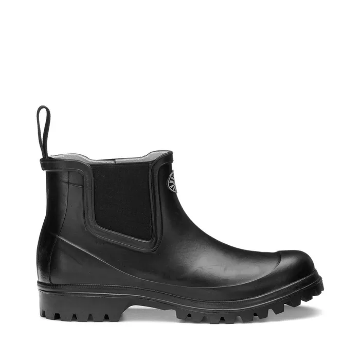 Women Rubber Boots Unisex 798 RUBBER BOOTS Mid Cut TOTAL BLACK Superga Gumboots