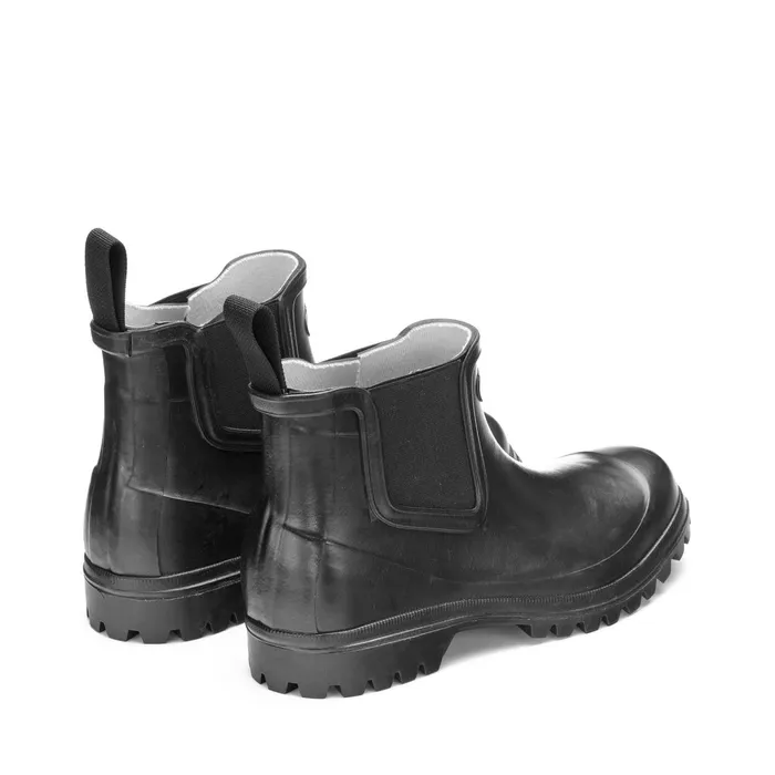 Women Rubber Boots Unisex 798 RUBBER BOOTS Mid Cut TOTAL BLACK Superga Gumboots