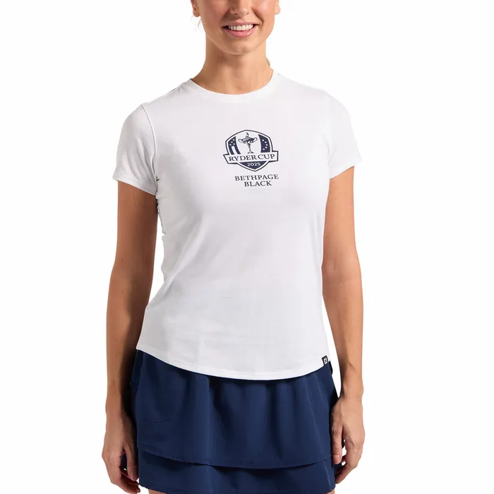 Women Ryder Cup Script Tee Women Shirts FootJoy