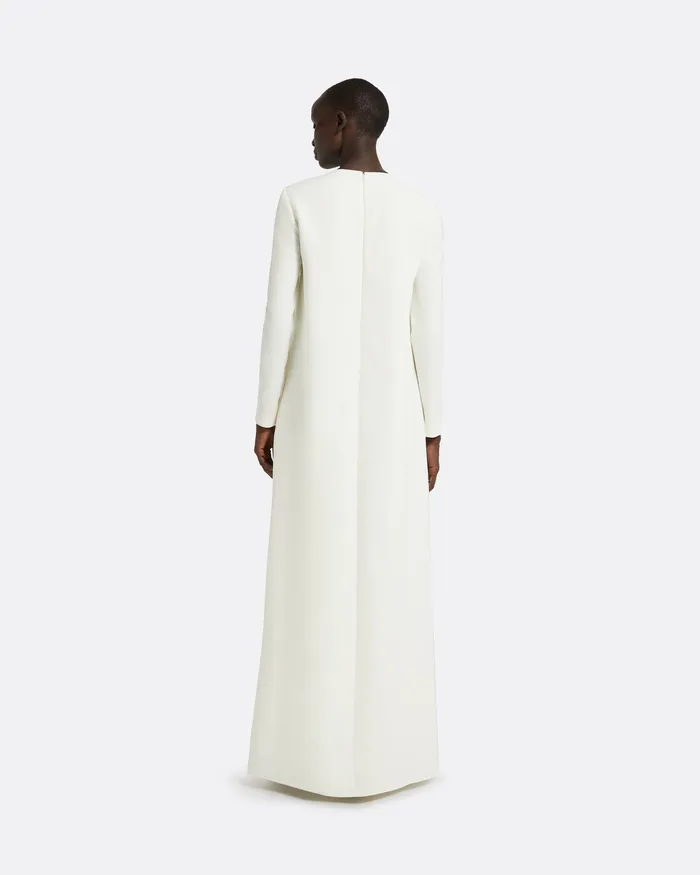 Women Safiyaa Naima Ivory Long Dress Ivory Dresses