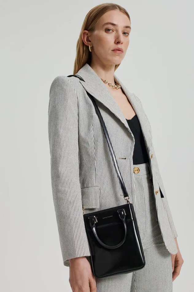Women Scanlan Theodore Bags MINI SHOPPER Black Women Scanlan Theodore Bags MINI SHOPPER Black
