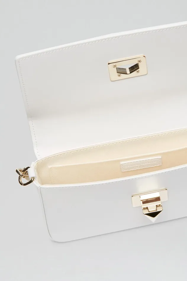 Women Scanlan Theodore Bags TRIANGLE SLIM BAG Crema