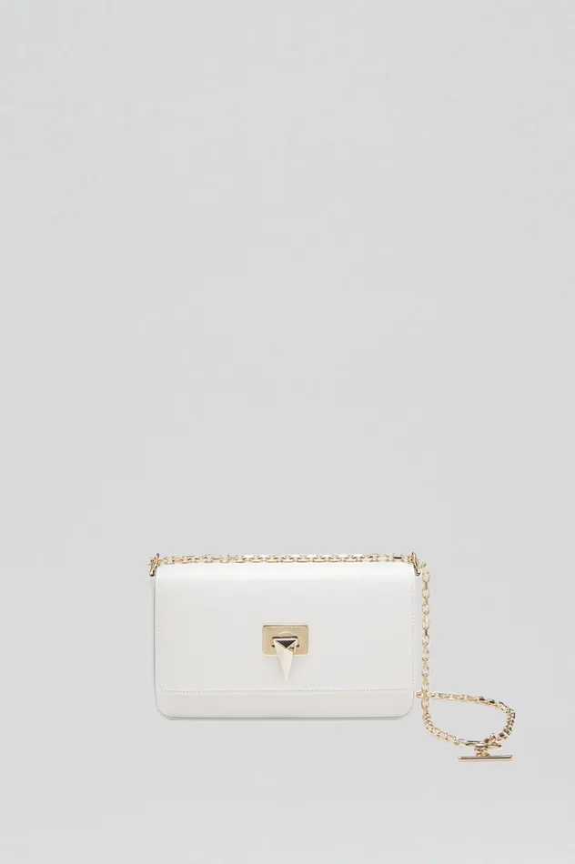 Women Scanlan Theodore Bags TRIANGLE SLIM BAG Crema