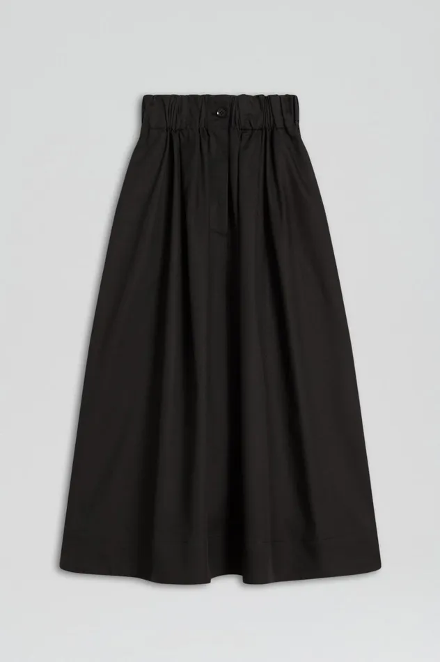 Women Scanlan Theodore Skirts WIDE CARGO SKIRT Black
