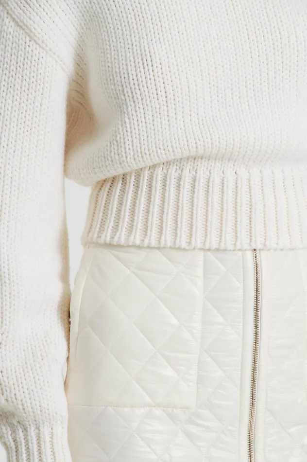 Women Scanlan Theodore Sweaters COCOON SWEATER Cream Women Scanlan Theodore Sweaters COCOON SWEATER Cream
