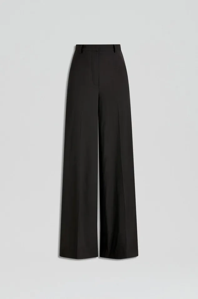 Women Scanlan Theodore Trousers GOTHAM TAILORED TROUSER Black Women Scanlan Theodore Trousers GOTHAM TAILORED TROUSER Black