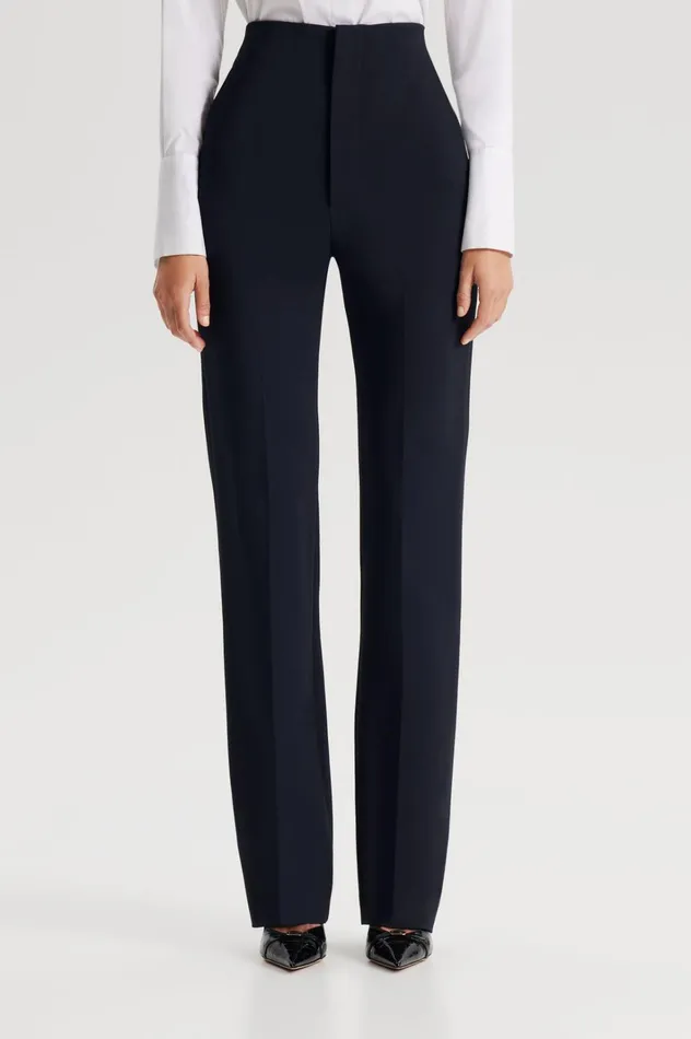 Women Scanlan Theodore Trousers TAILORED SLIM TROUSER Navy Women Scanlan Theodore Trousers TAILORED SLIM TROUSER Navy