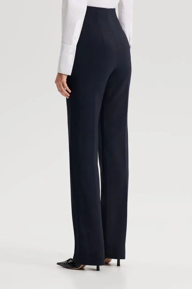 Women Scanlan Theodore Trousers TAILORED SLIM TROUSER Navy Women Scanlan Theodore Trousers TAILORED SLIM TROUSER Navy