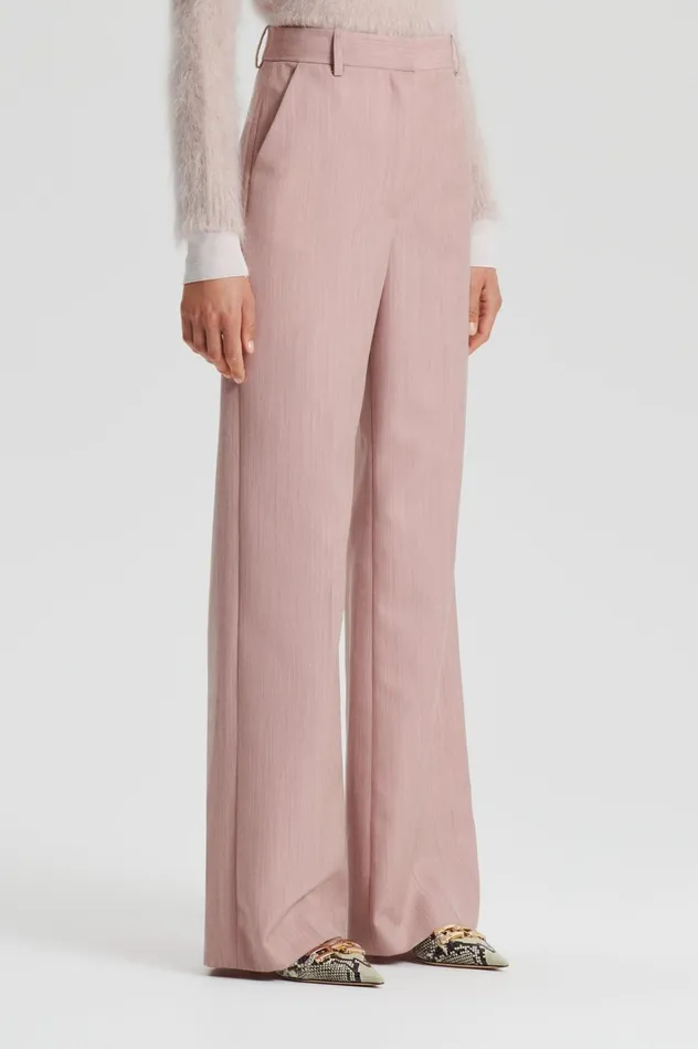 Women Scanlan Theodore Trousers TAILORED TROUSER Pink