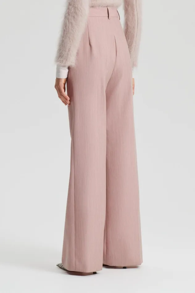 Women Scanlan Theodore Trousers TAILORED TROUSER Pink