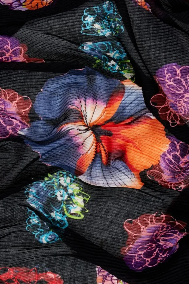 Women Scarves And Scarf Desigual Floral Scarf M Christian Lacroix