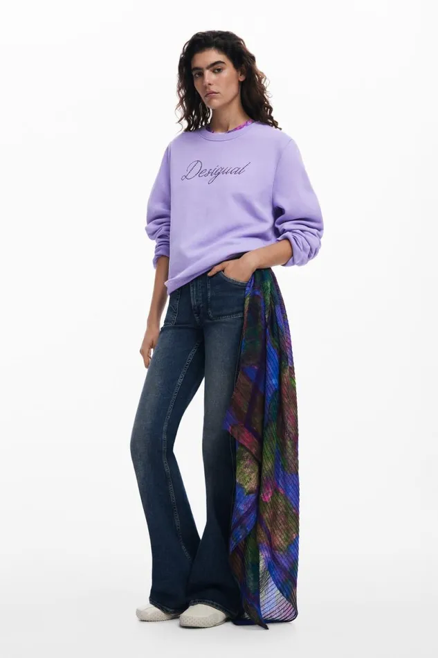 Women Scarves And Scarf Desigual Leaf Scarf