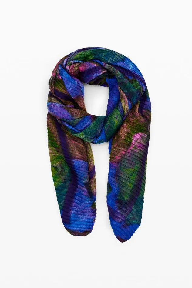Women Scarves And Scarf Desigual Leaf Scarf