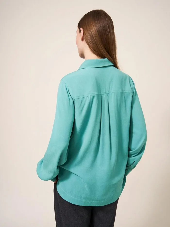 Women SHIRTS and BLOUSES White Stuff Ella Shirt Mid Teal