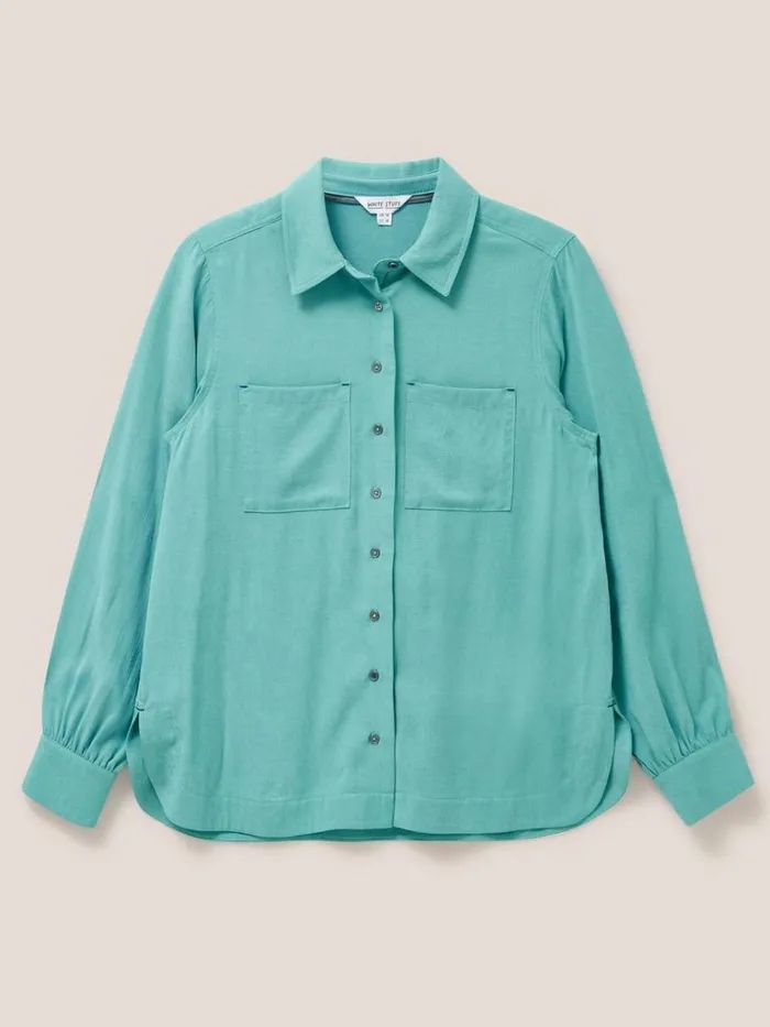 Women SHIRTS and BLOUSES White Stuff Ella Shirt Mid Teal