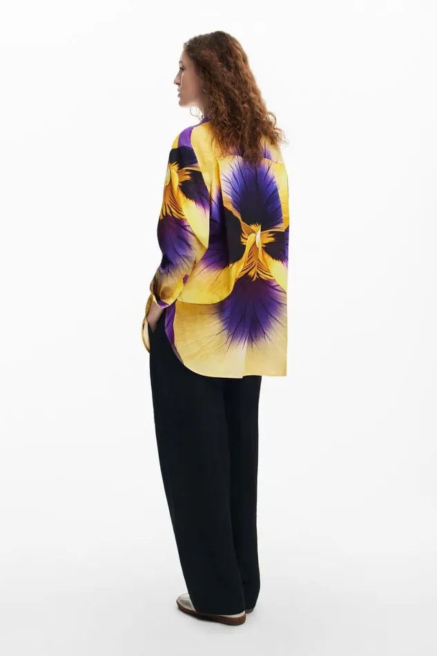 Women Shirts And Blouses Desigual Lilium Shirt M Christian Lacroix