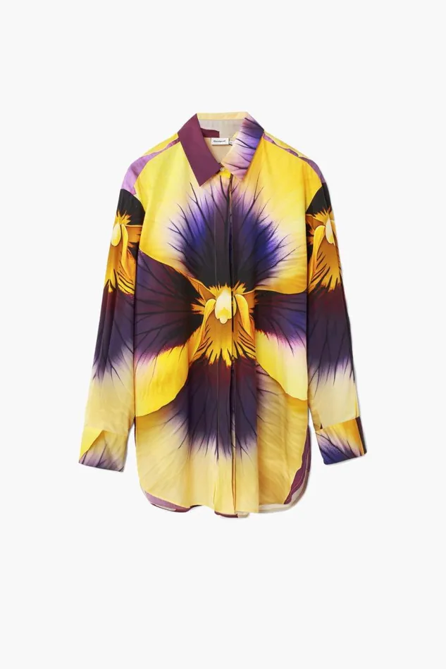 Women Shirts And Blouses Desigual Lilium Shirt M Christian Lacroix