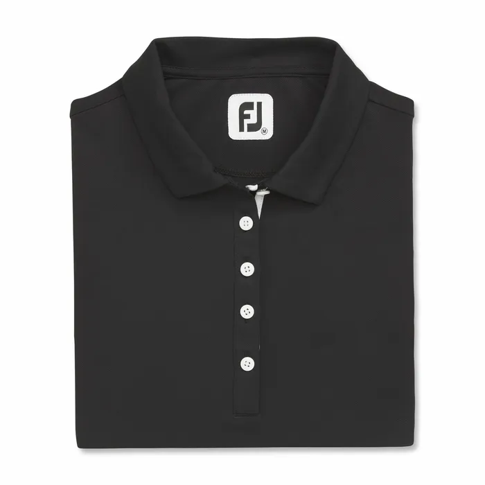 Women Shirts FootJoy Ruched Half Sleeve Women