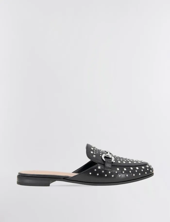 Women Shoes BCBG BlackNickel Zorie Loafer Mule Blacknickel