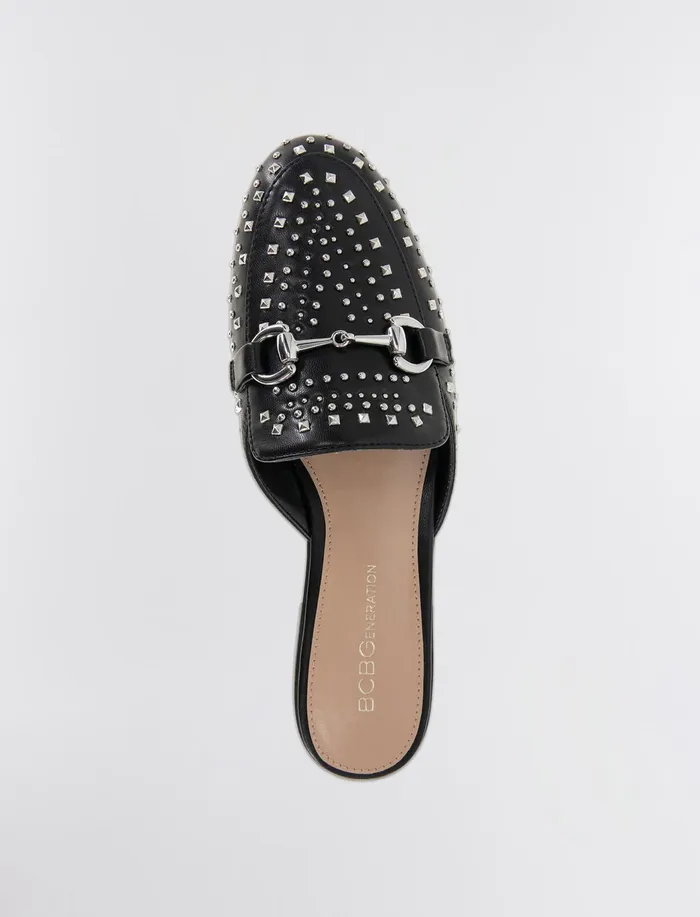 Women Shoes BCBG BlackNickel Zorie Loafer Mule Blacknickel